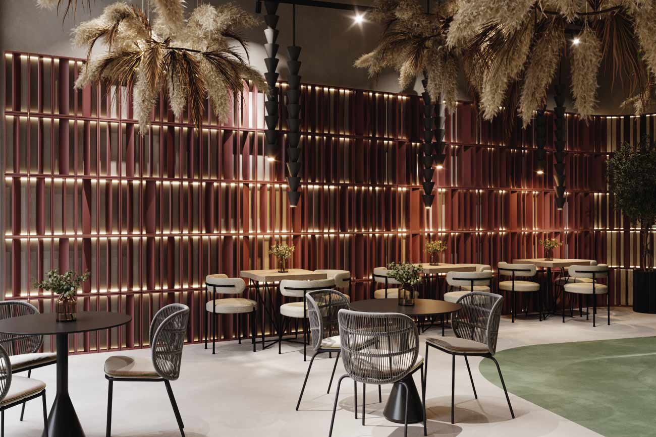 MCA Architecture Tirana Albania Interior Design Bar